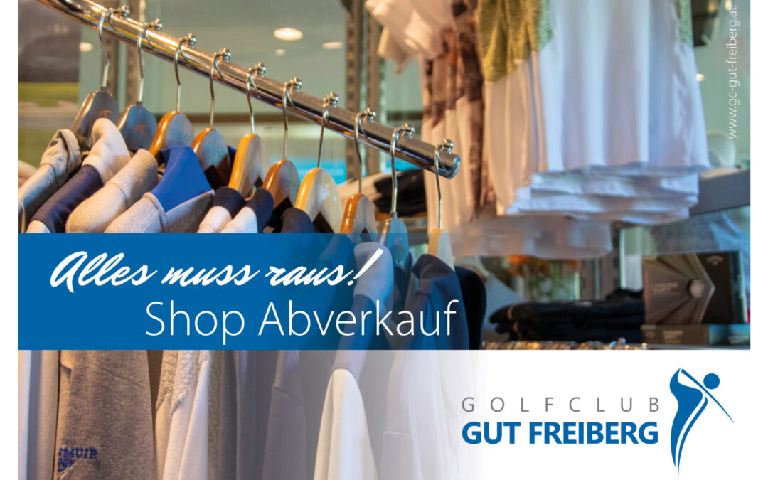 Noch mehr ABVERKAUF in unserem Proshop