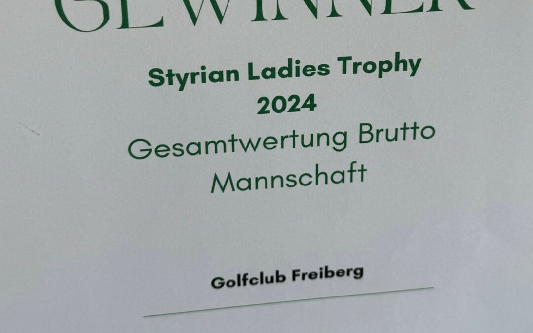 Gewinner – Styrian Ladies Trophy